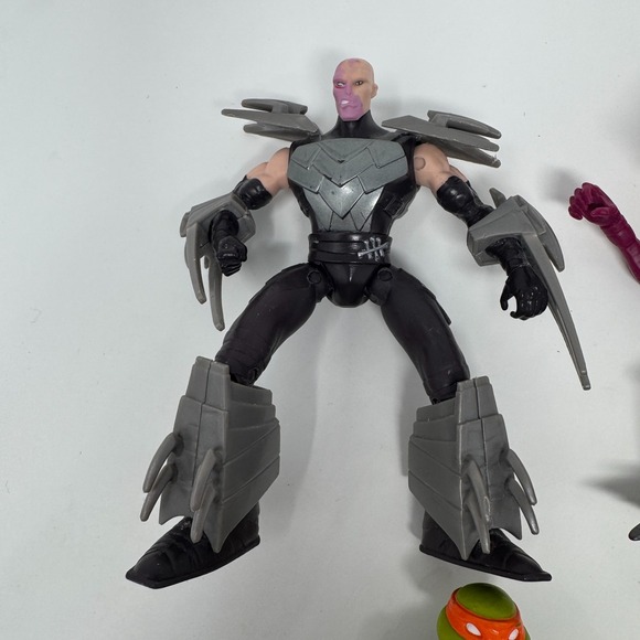 Lot of TMNT Teenage Mutant Ninja Turtles Villains Figure Lot Shredder Fish Head - Picture 2 of 12
